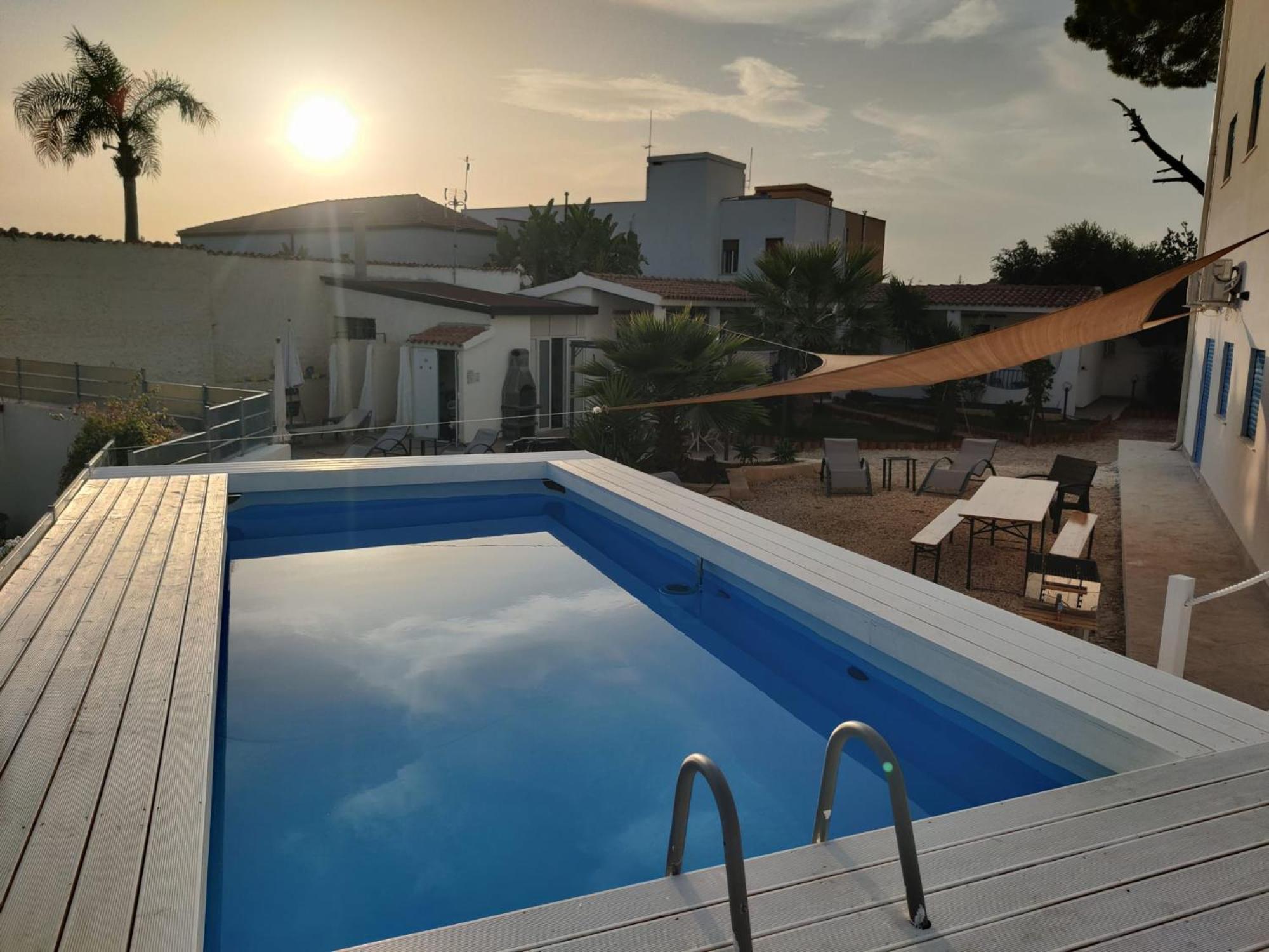 Pool Seaside Relais - Ville Ninfea, Marea, Rosa E Cassiopea Fontane Bianche Zewnętrze zdjęcie