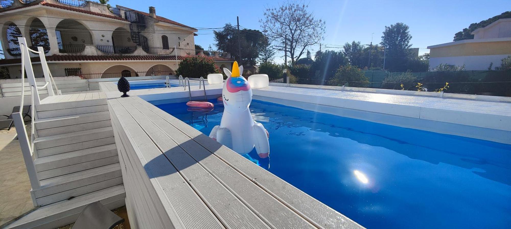 Pool Seaside Relais - Ville Ninfea, Marea, Rosa E Cassiopea Fontane Bianche Zewnętrze zdjęcie
