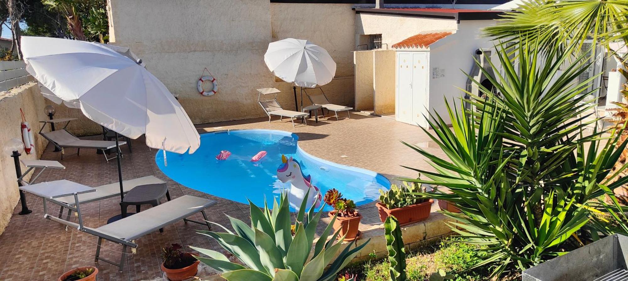 Pool Seaside Relais - Ville Ninfea, Marea, Rosa E Cassiopea Fontane Bianche Zewnętrze zdjęcie